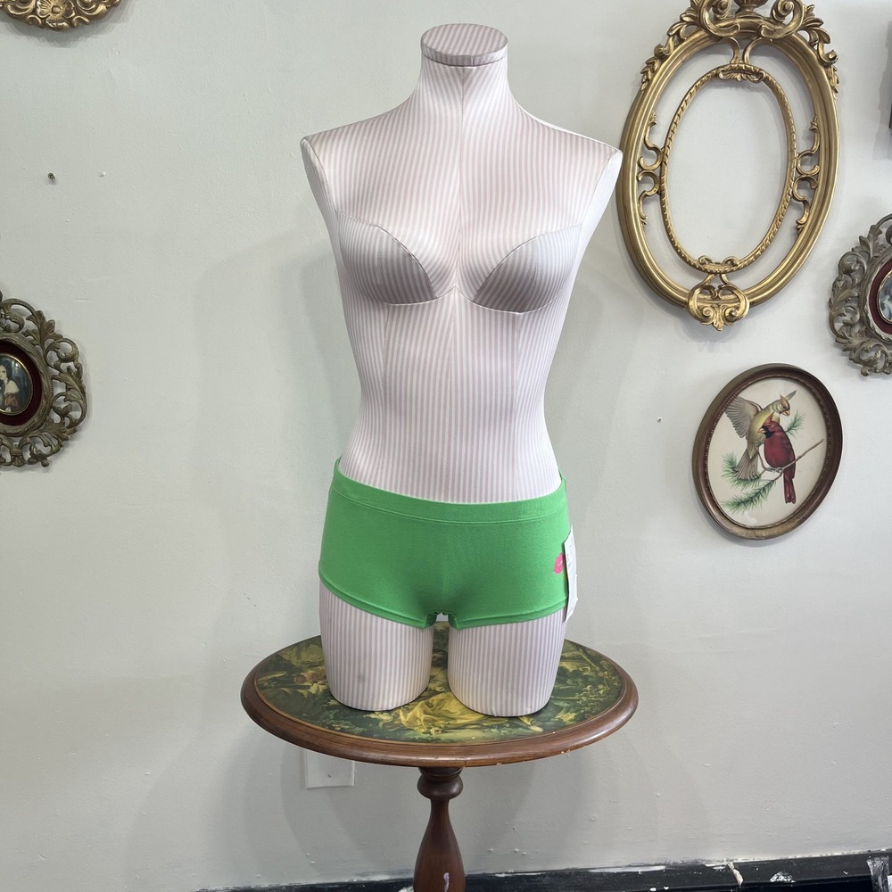 Vintage 2008 Victoria's Secret "Fiona" Graphic Boy Short Sample Size Large